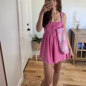 Pink dress